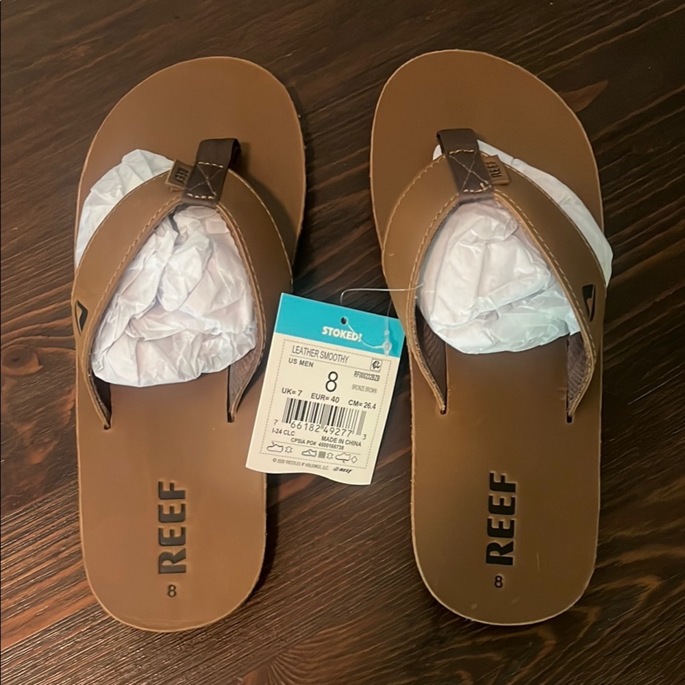 Reef Tan Sandals